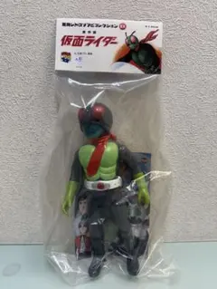 仮面ライダー 面取れ ソフビ ライダー 無版権 25cm - メルカリ