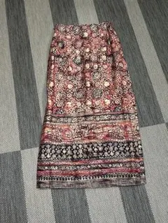 Max Mara ボヘミアンスタイル 花柄ロングスカートのサムネイル
