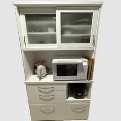 ニトリ 食器棚 ポスティア 120KB WH - メルカリ