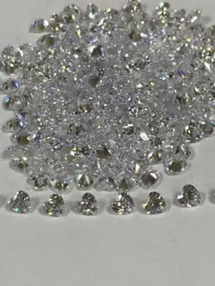 キュービックジルコニア　ハートシェイプ250個
