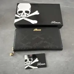 希少❣️ Roen ロエン スカル 長財布 ブラック レオパード 希少❣️ Roen ロエン スカル 長財布 折り財布 ブラック