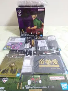 一番くじ 鬮破滅録カイジ A賞 D賞 カレンダー G賞 ピンバッジ H賞 名札のサムネイル