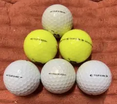 BRIDGESTONE TOUR B XS ロストボール 美品6個セットのサムネイル