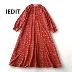 美品✨IEDITイディット ウォルター・クレイン 絵本の世界 ロング ワンピース
