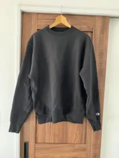 新品未使用 Champion ブラックReverse Weave スウェットM