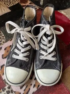 ブラック　コンバース　オールスター　20センチ　ハイカット　converse