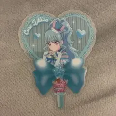 キミとアイドルプリキュア　キュアリリアン　映画　クリアうちわ　入場者特典