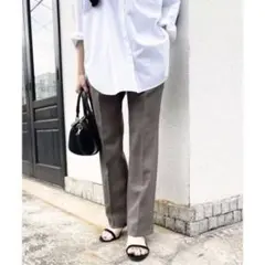 Spick&Span スピックアンドスパン ウールライクパンツ　36