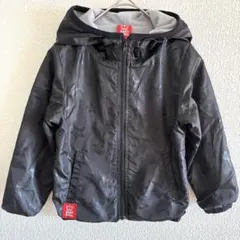 BABYDOLL ブラック フード付き アウター 星柄ジャケット 110