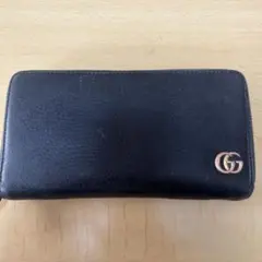 【送料無料】GUCCI 長財布 ブラック