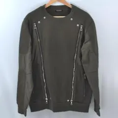 BALMAIN ジップバイカースウェット L YA0071のサムネイル