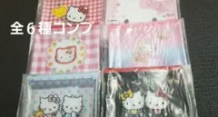 新品 HELLO KITTY　Happyくじ　D賞 　フラットポーチ全６種