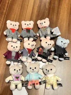 BE:FIRST クマ ぬいぐるみ 7体 コンプリートセット - メルカリ