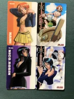 【未開封あり】ワンピース　ブロマイド　3枚セット　ゾロ、ナミ、サンジ、ロビン ONEPIECE ワンピース ルフィ ゾロ サンジ ナミ ブロマイド ワノ国