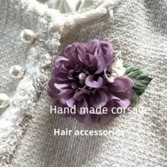 No.1シックになりすぎない大人コサージュ/卒園入園卒業入学 袴髪飾り七五三髪飾