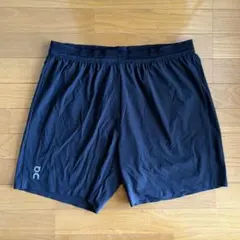 On ペースショーツ 2in1 ランニングショーツ ブラック ホライズン 美品