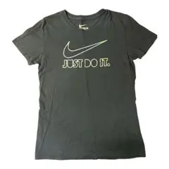 NIKE ナイキ 「JUST DO IT.」ロゴTシャツ Mサイズ ブラック