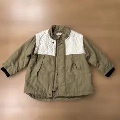 branshes ケーブルニット風ジャケット 100cm