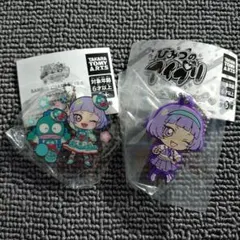 【ちい】ひみつのアイプリ・ガチャガチャキーホルダー２点セット