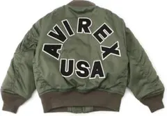 AVIREX MA-1ジャケット オリーブ色