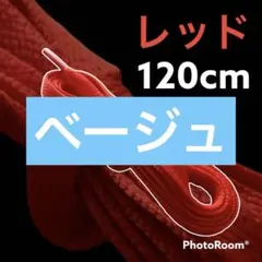 NIKE等靴ひも【120cmローカット用】レッド　赤　靴紐 シューレース 韓国のサムネイル