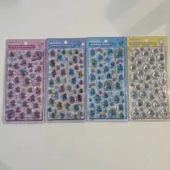 【国内正規品】BONBON DROP シール 4シートセット　しずくちゃん（大）