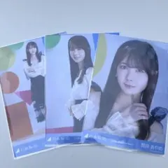 乃木坂46 生写真　13周年記念　アニバ　3種コンプ　筒井あやめ