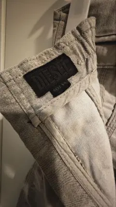 DIESEL グレー ミニワンピース