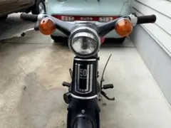 Honda c50 Cub 50 カスタム　72cc カモメハンドルのサムネイル