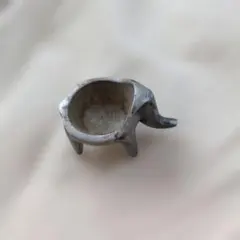 象モチーフ 金属製 お香立てのサムネイル
