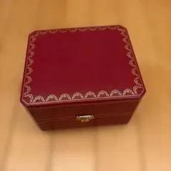 美品】Cartier 空箱 ボックス 赤 時計 ウォッチ スエード - メルカリ