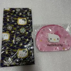 Hello kitty ポーチ　ランチクロスのサムネイル