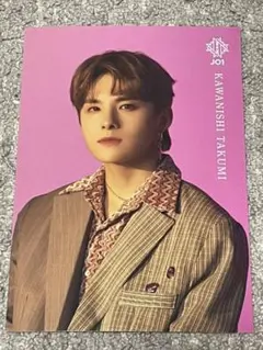 タワレココラボカフェ　jo1 川西拓実　ポストカード