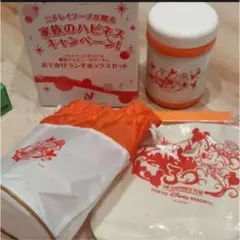 ディズニー　ランチボックスセット(保温容器　箸　ランチボックス)