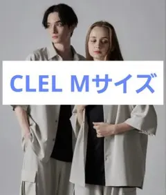 CLEL 半袖シャツ ライトグレー