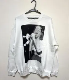 《カルチャーサプライ》ビョークプリントスウェット　ホワイトカラー