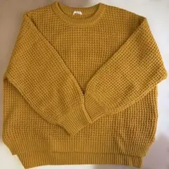 COLZA ワッフルニットセーターのサムネイル