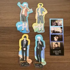 呪術廻戦 懐玉・玉折 ダイカットステッカー 五条悟 夏油傑 4枚セット