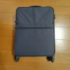 廃盤・美品】無印良品 半分の厚みで収納できるソフトキャリーケース (S