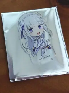 リゼロ エミリア トレーディングミニキャラアクリルスタンドフィギュア