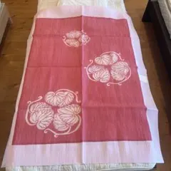 ちぢみ夏掛ふとん【注文後に技能士が手作り】花模様ブルー - メルカリ