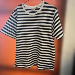 Goodwear ボーダー ポケットTシャツ Lサイズのサムネイル