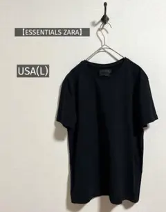 【ESSENTIALS ZARA】ザラ Tシャツ スリムフィット USA(L)のサムネイル