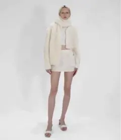 最終値下げDICHHENDERSON CROPPED FAKEFARJACKET