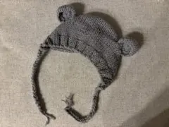 ◎SHEIN baby くまニット帽　56㎝　Gray