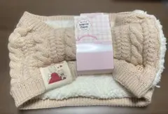 ネックウォーマー　マロンクリーム　サンリオ