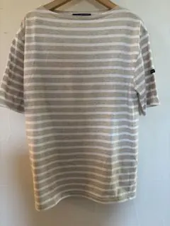 SAINT JAMES ボーダー Tシャツ ベージュ ホワイト 38のサムネイル