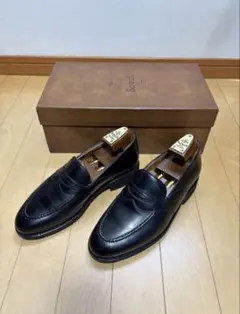 未使用級】Berwick1707 バーウィック コインローファー 黒 9.5 - メルカリ