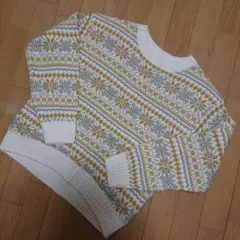 ★GU ジーユー ノルディックセーター Sサイズ ★