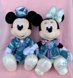 ミッキー ミニー ぬいぐるみ ディズニーシー スパークリングジュビリー